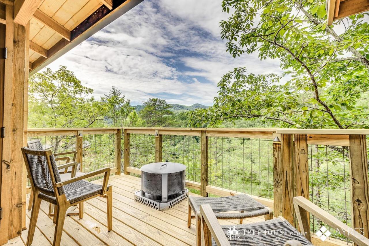 The Blackjack Oak In Treehouse Grove At Norton Creek Gatlinburg Exterior foto
