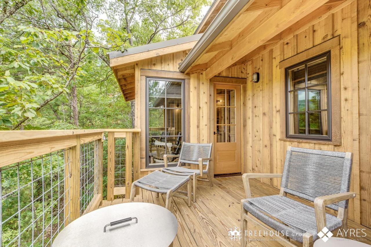 The Blackjack Oak In Treehouse Grove At Norton Creek Gatlinburg Exterior foto